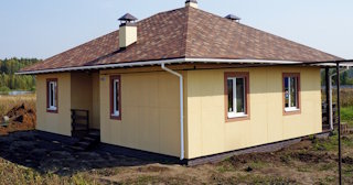 Одноэтажный дом из панелей под ключ в Нягани - Строй-Нга от 133731 рублей